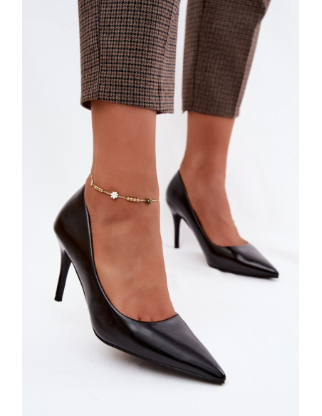 Talons hauts Élégants en Simili Cuir