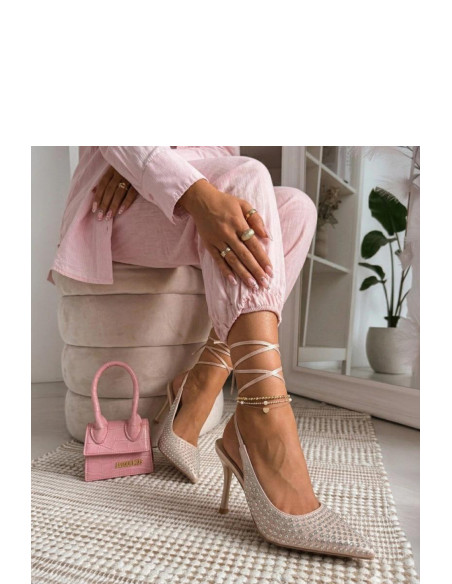 Talons à lacets Élégants en Cuir Écologique
