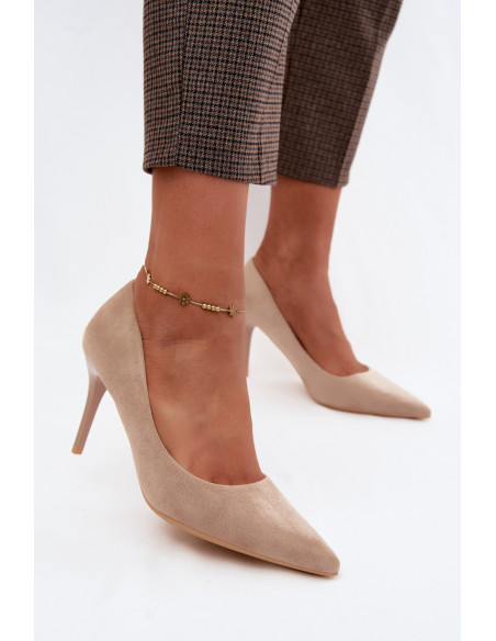 Talons hauts Élégants en Imitation Daim