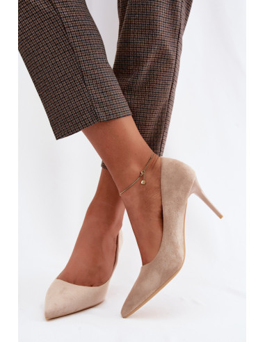 Talons hauts Élégants en Imitation Daim