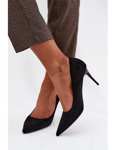 Talons hauts Élégants en Imitation Daim