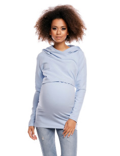 Sweatshirt grossesse en Coton