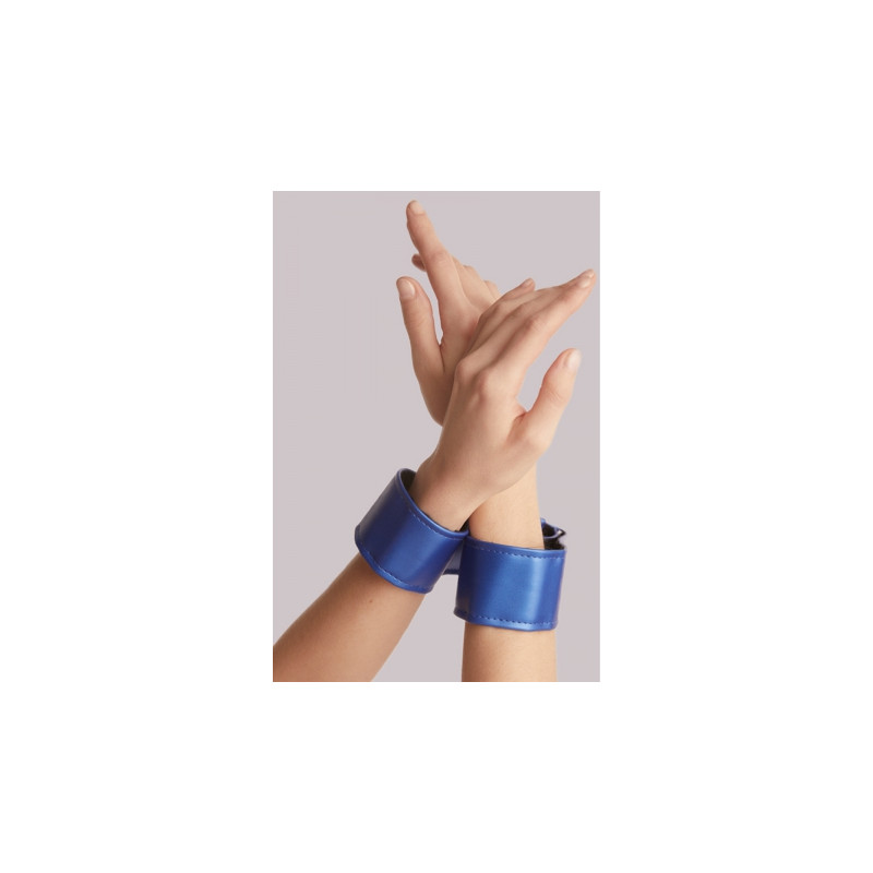 Harnais Curious bleu métallique - Strap On Me