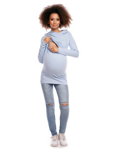 Sweatshirt grossesse en Coton 2