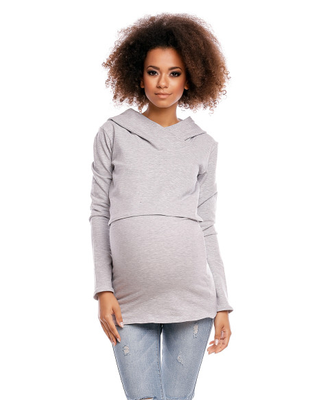 Sweatshirt grossesse en Coton