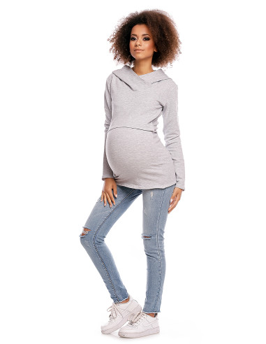Sweatshirt grossesse en Coton