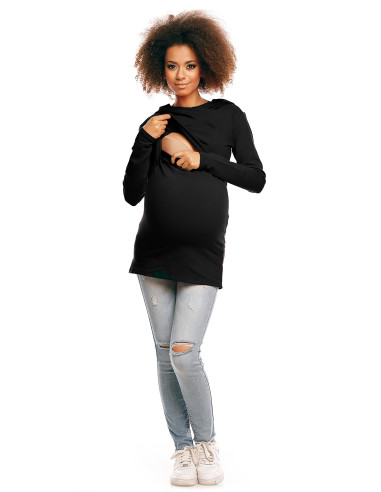 Sweatshirt grossesse en Coton