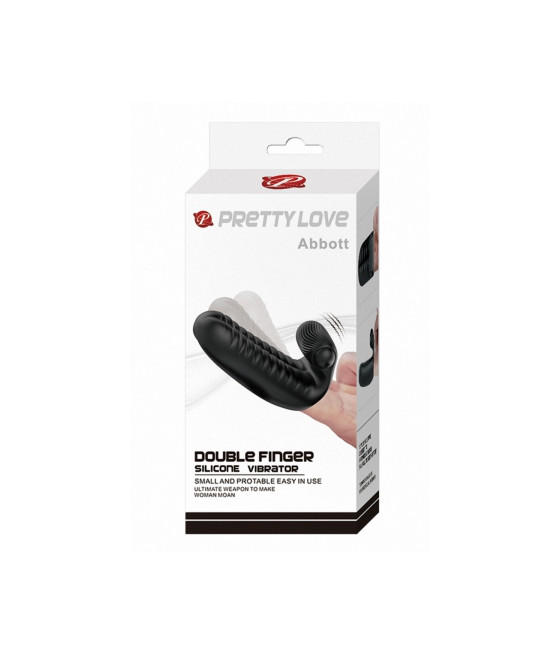 Double doigt vibrant Abbot - Pretty Love Double doigt vibrant Abbot - Pretty Love