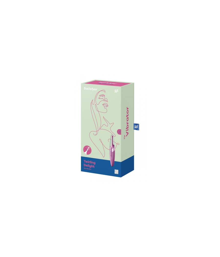Stimulateur Twirling Delight Framboise - Satisfyer