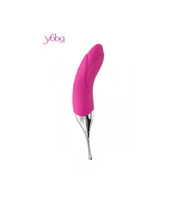 Double stimulateur Accuracy fuchsia - Yoba Double stimulateur Accuracy fuchsia - Yoba