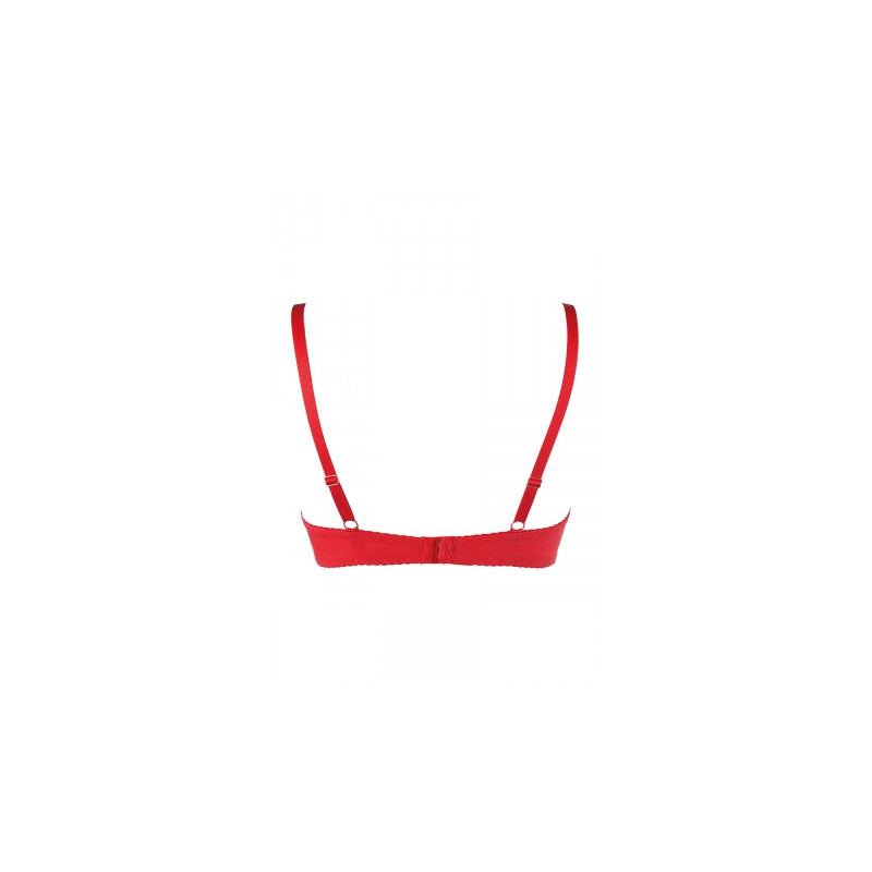 Soutien-gorge push-up rouge V-10351 - Axami