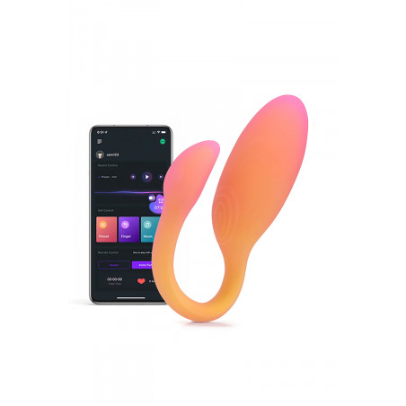 Oeuf vibrant connecté Flamingo Max orange - Magic Motion