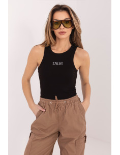 Haut Élégant en Broderie
