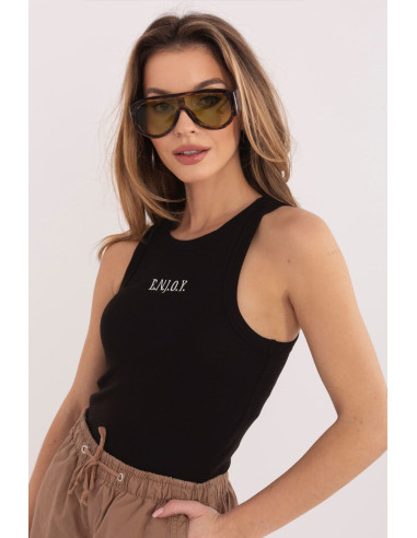 Haut Élégant en Broderie