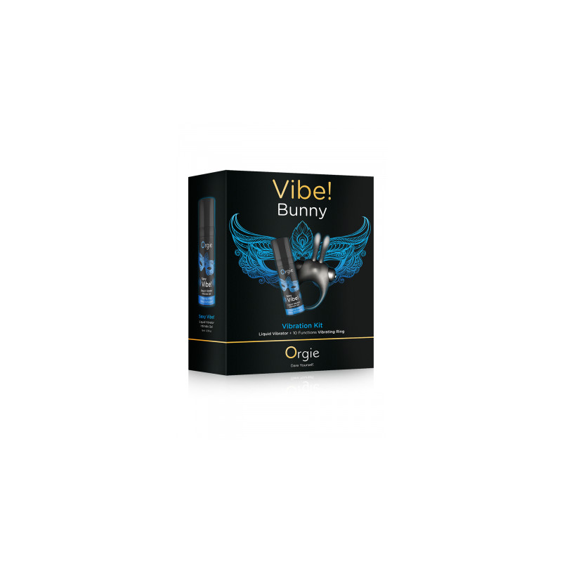 Kit plaisir vibrant Vibe! Bunny - Orgie
