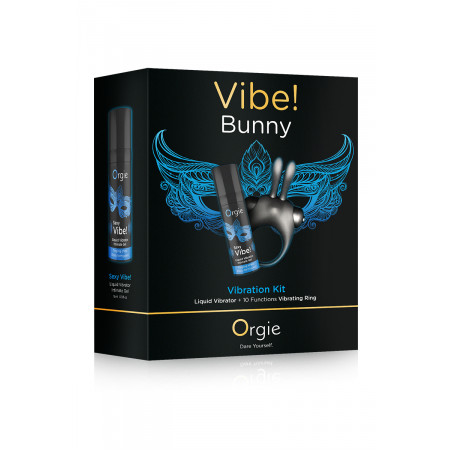 Kit plaisir vibrant Vibe! Bunny - Orgie
