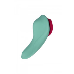 Stimulateur télécommandé de culotte HeartGem vert - FairyGasm