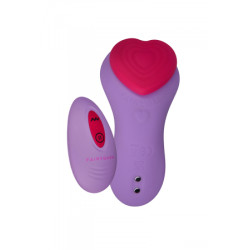 Stimulateur télécommandé de culotte HeartGem violet - FairyGasm