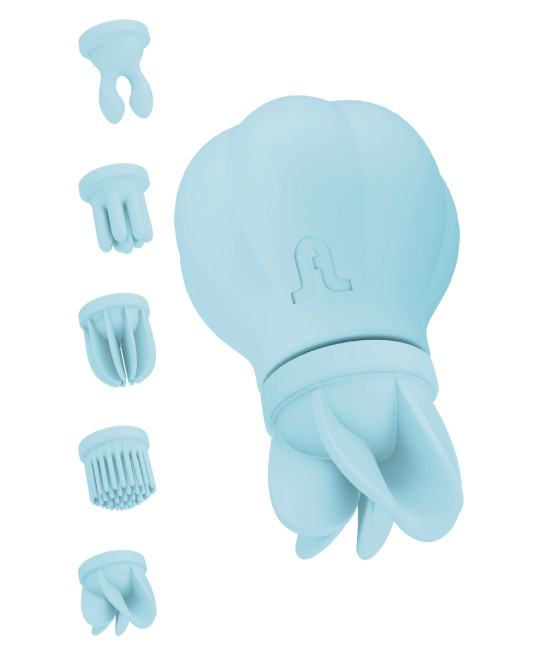 Stimulateur de clitoris Caress bleu - Adrien Lastic