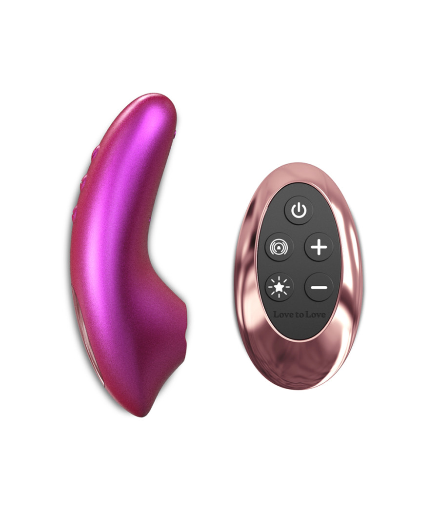 Masseur clitoridien télécommandé Dreamer Iridescent Berry - Love to Love Masseur clitoridien télécommandé Dreamer Iridescent Berry - Love to Love