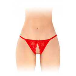 Culotte ouverte Zoé rouge - Fashion Secret