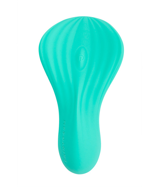 Mini vibro rechargeable SilkenTouch vert - FairyGasm