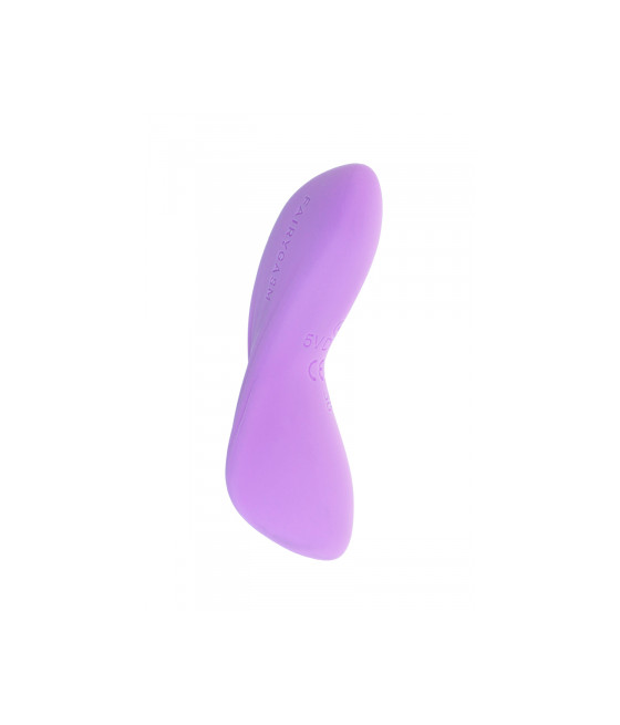 Mini vibro rechargeable SilkenTouch violet - FairyGasm