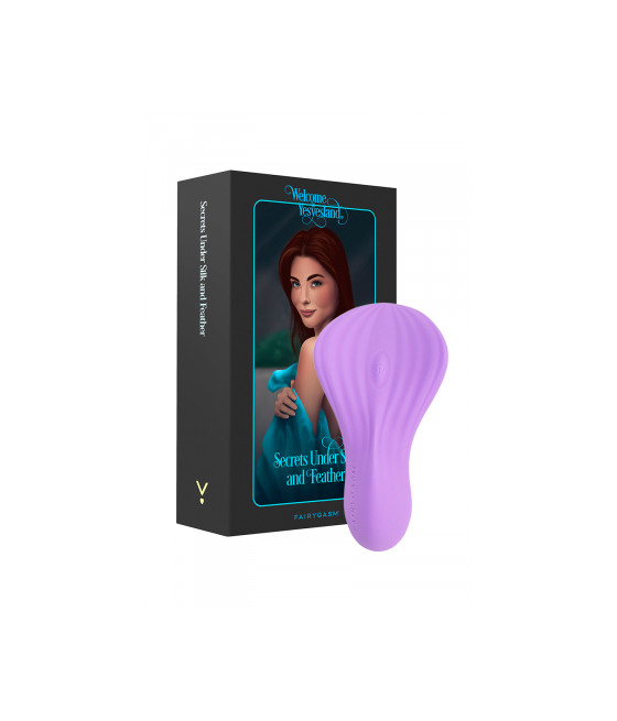 Mini vibro rechargeable SilkenTouch violet - FairyGasm