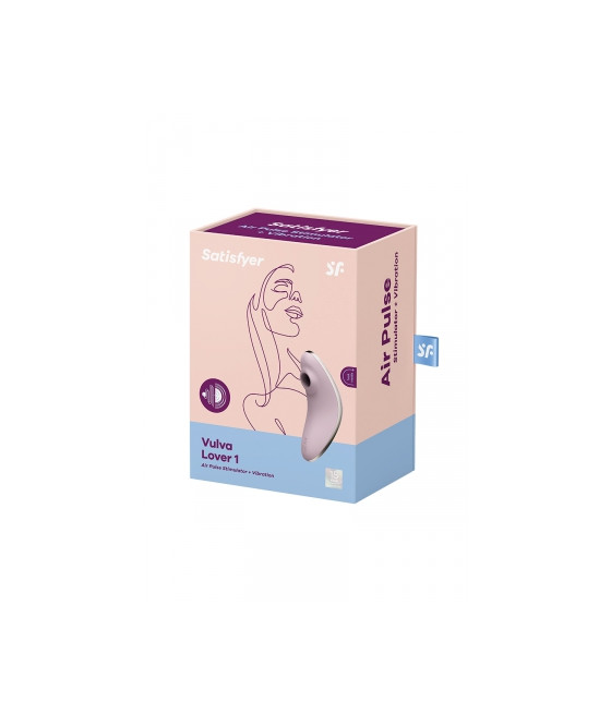 Double stimulateur Vulva Lover 1 Violet - Satisfyer