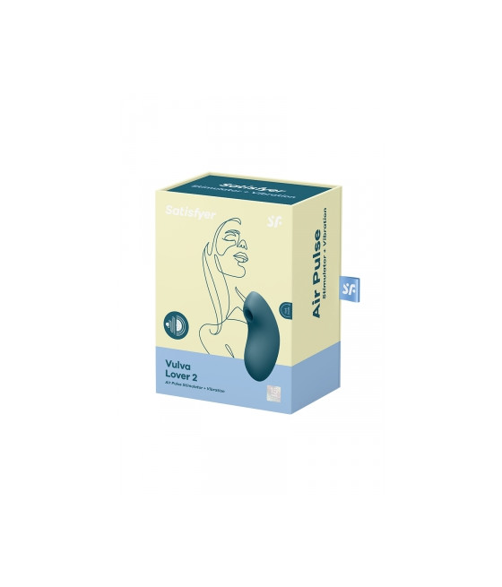 Double stimulateur Vulva Lover 2 bleu - Satisfyer