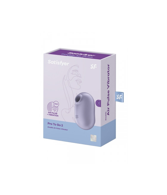 Stimulateur Satisfyer Pro To Go 2 lavande