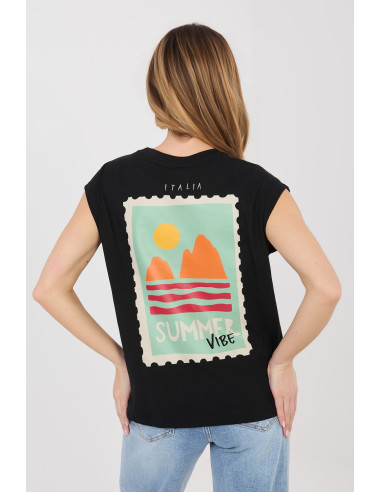 T-shirt Audacieux en Coton