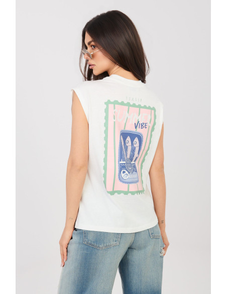 T-shirt Audacieux en Coton
