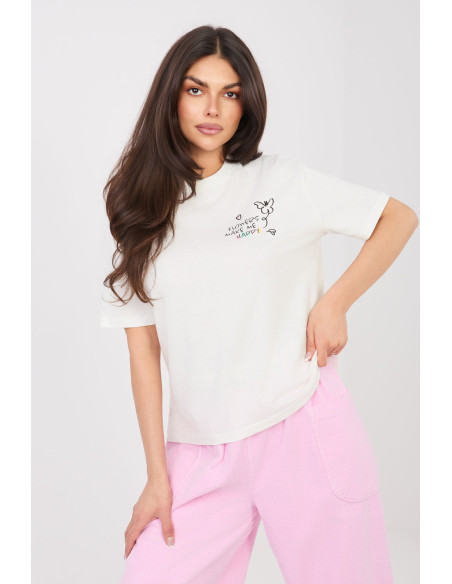T-shirt Audacieux en Coton
