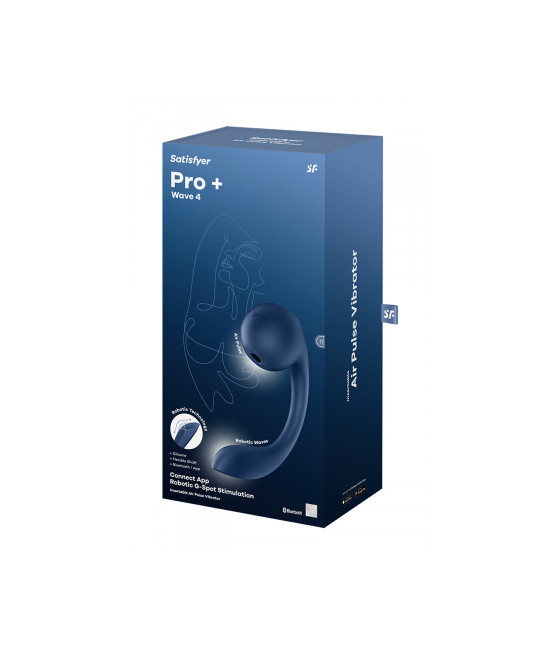 Double stimulateur Pro+ Wave 4 connecté - Satisfyer Double stimulateur Pro+ Wave 4 connecté - Satisfyer