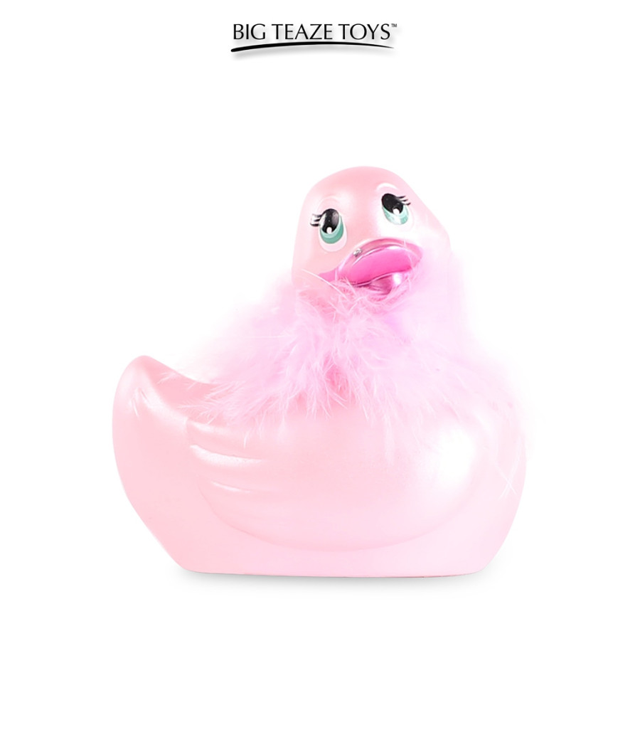Mini canard vibrant Duckie Paris - rose Mini canard vibrant Duckie Paris - rose