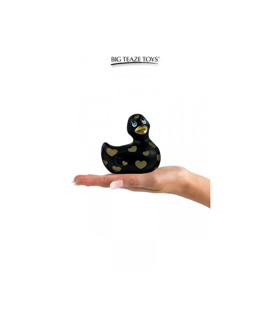 Mini canard vibrant Romance noir et or
