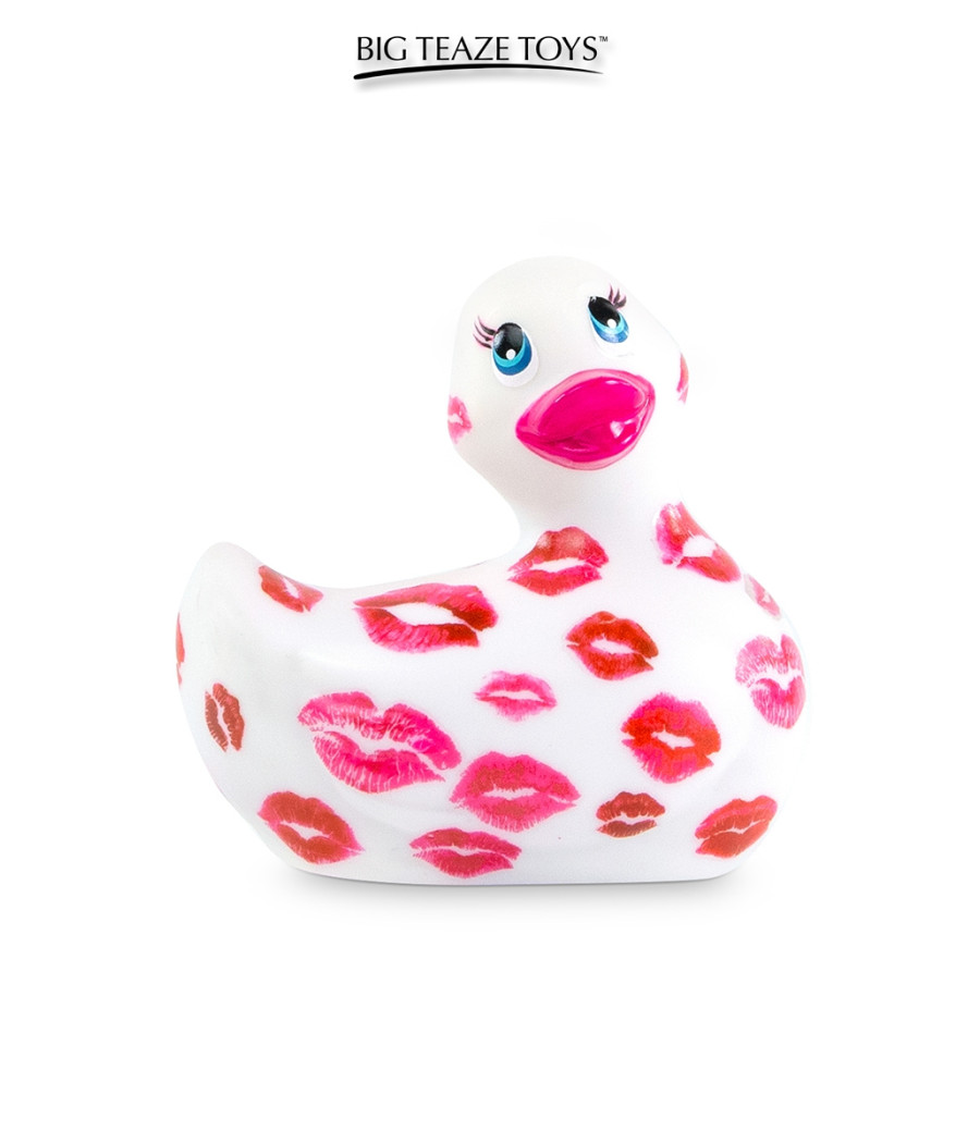 Mini canard vibrant Romance blanc et rose Mini canard vibrant Romance blanc et rose