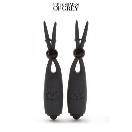 Pinces à tétons vibrantes Sweet Torture - Fifty Shades of Grey