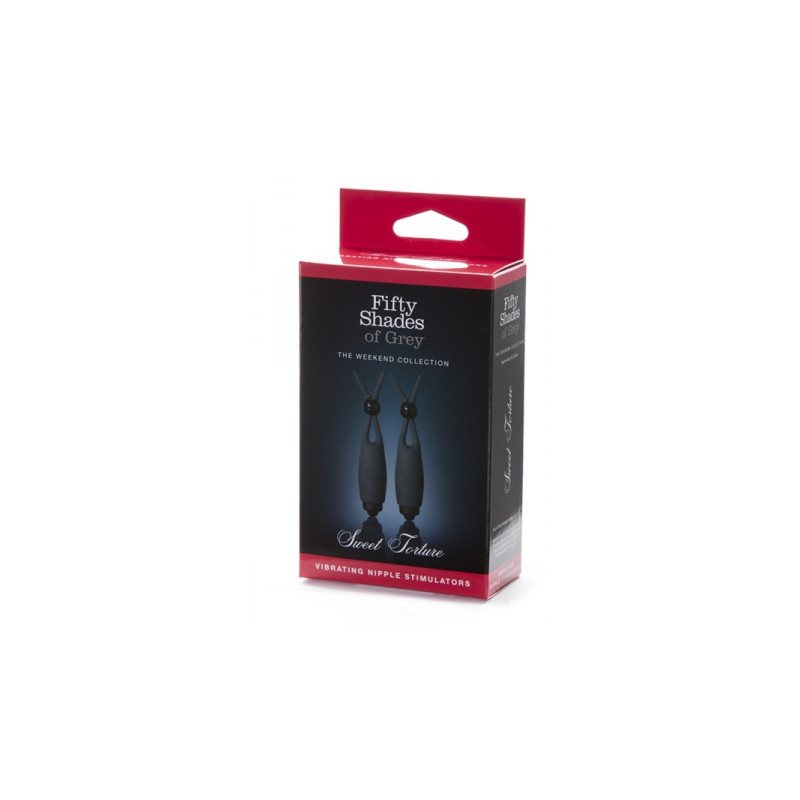 Pinces à tétons vibrantes Sweet Torture - Fifty Shades of Grey