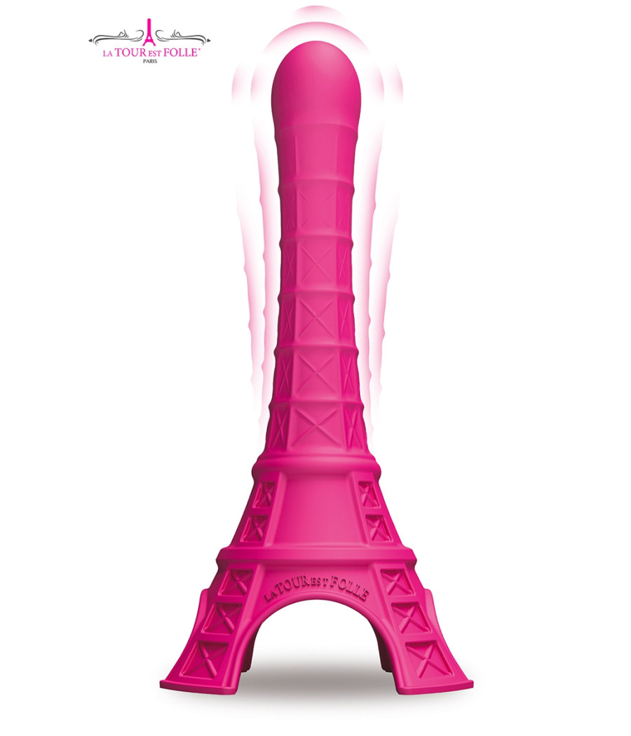 Vibromasseur La Tour Est Folle - rose Vibromasseur La Tour Est Folle - rose