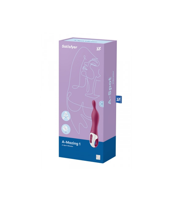 Vibromasseur A-Mazing 1 Bordeaux - Satisfyer