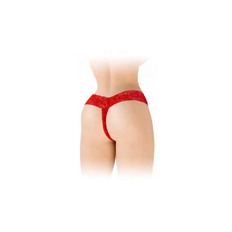 String ouvert Anita rouge - Fashion Secret