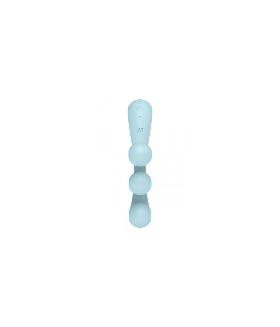 Multi-vibromasseur Tri Ball 2 bleu - Satisfyer