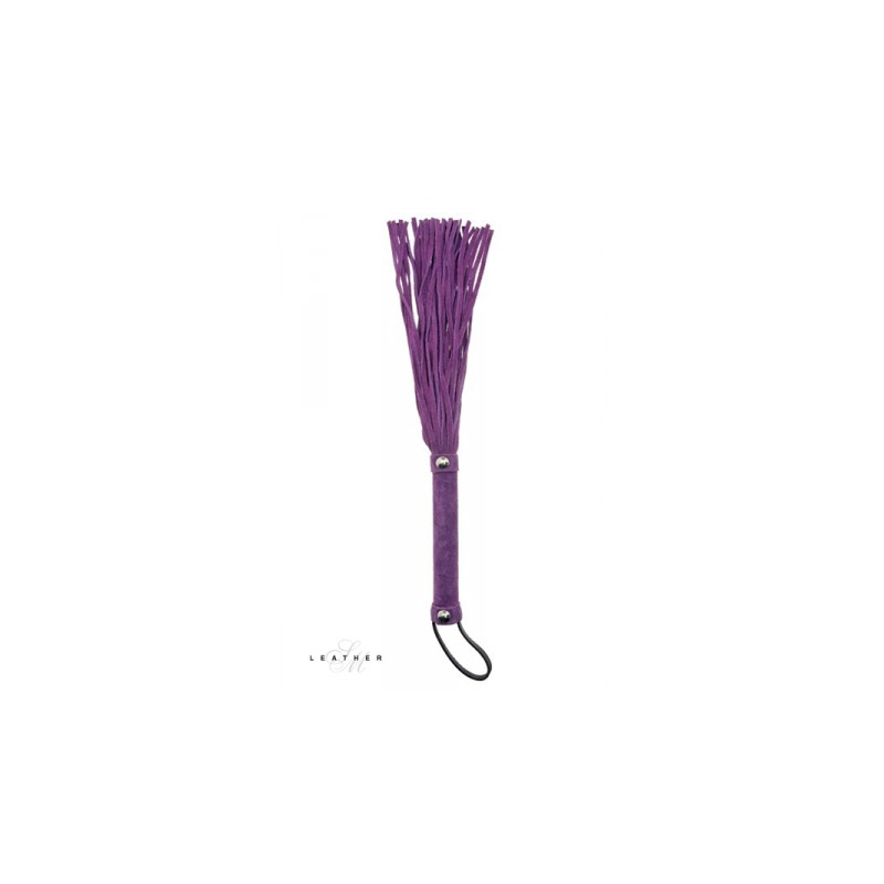 Martinet en cuir violet