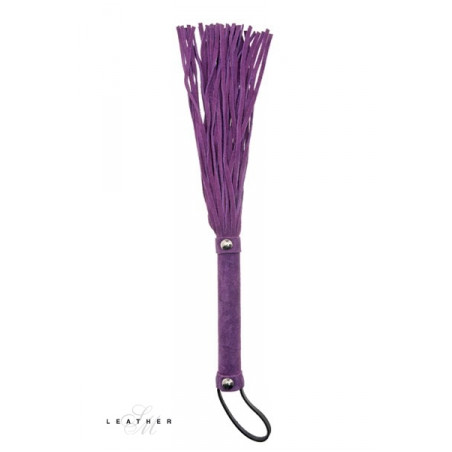 Martinet en cuir violet