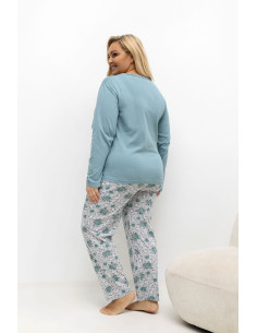 Pyjama Taille Plus Élégant en Coton 2