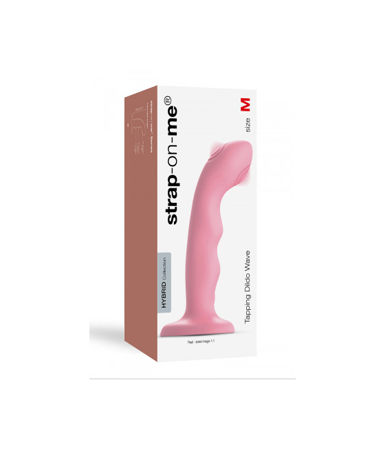 Vibro Tapping dildo wave rose - Strap on Me Vibro Tapping dildo wave rose - Strap on Me