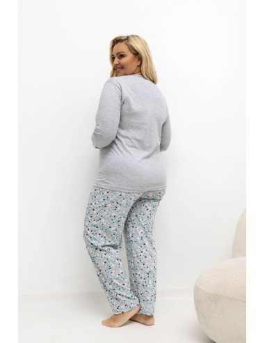 Pyjama Taille Plus Délicat en Coton
