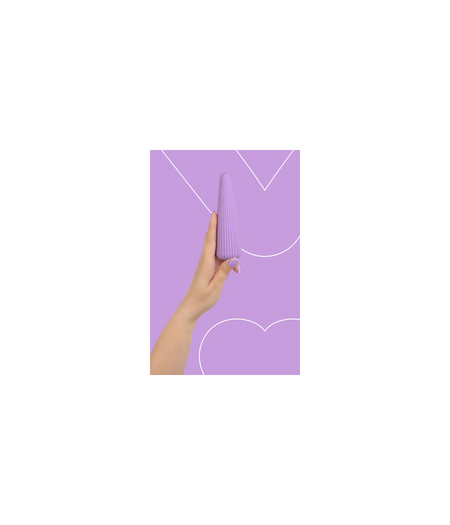 Vibro rechargeable IcyCone violet - FairyGasm